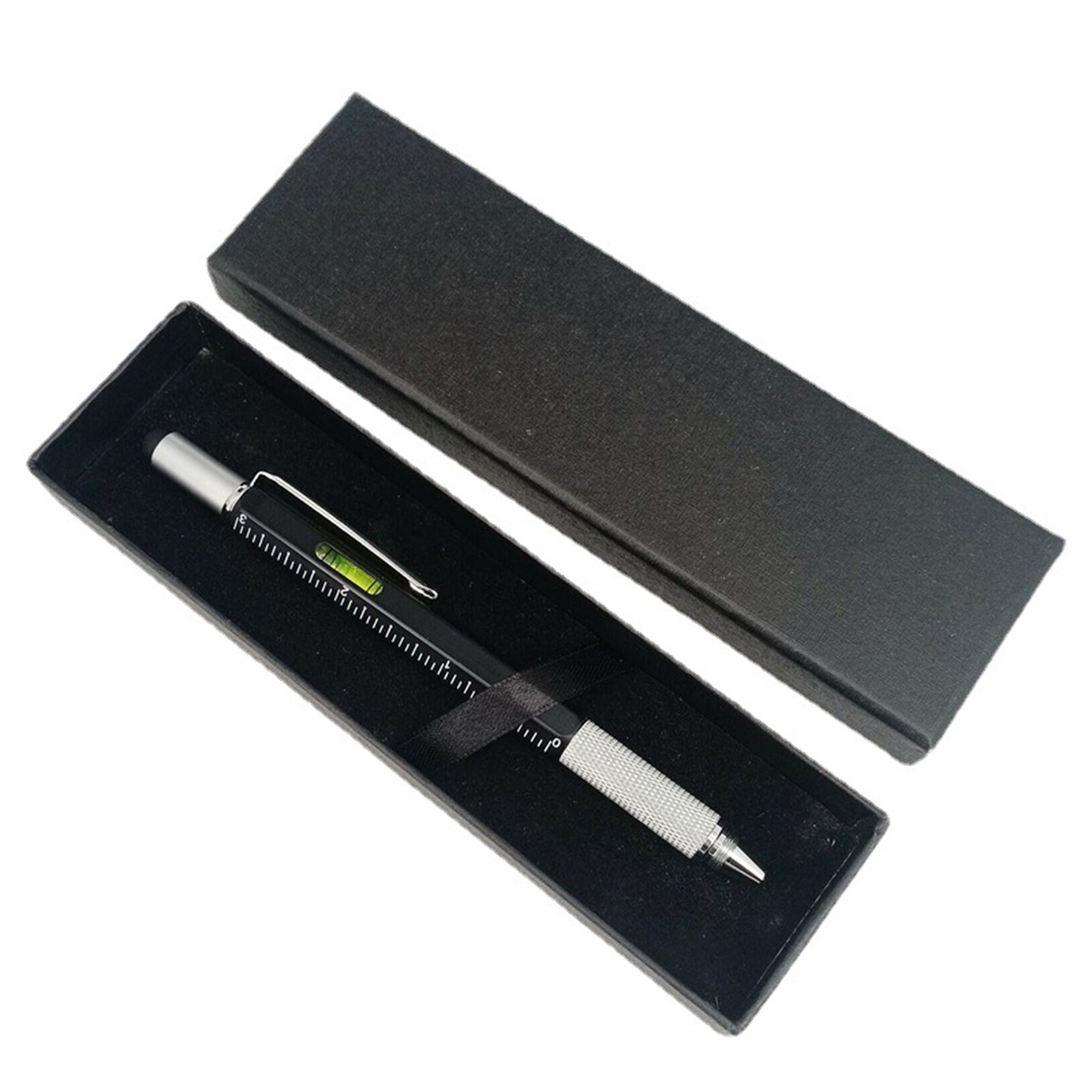6 In 1 Multifunctional Pen With Box Package 2