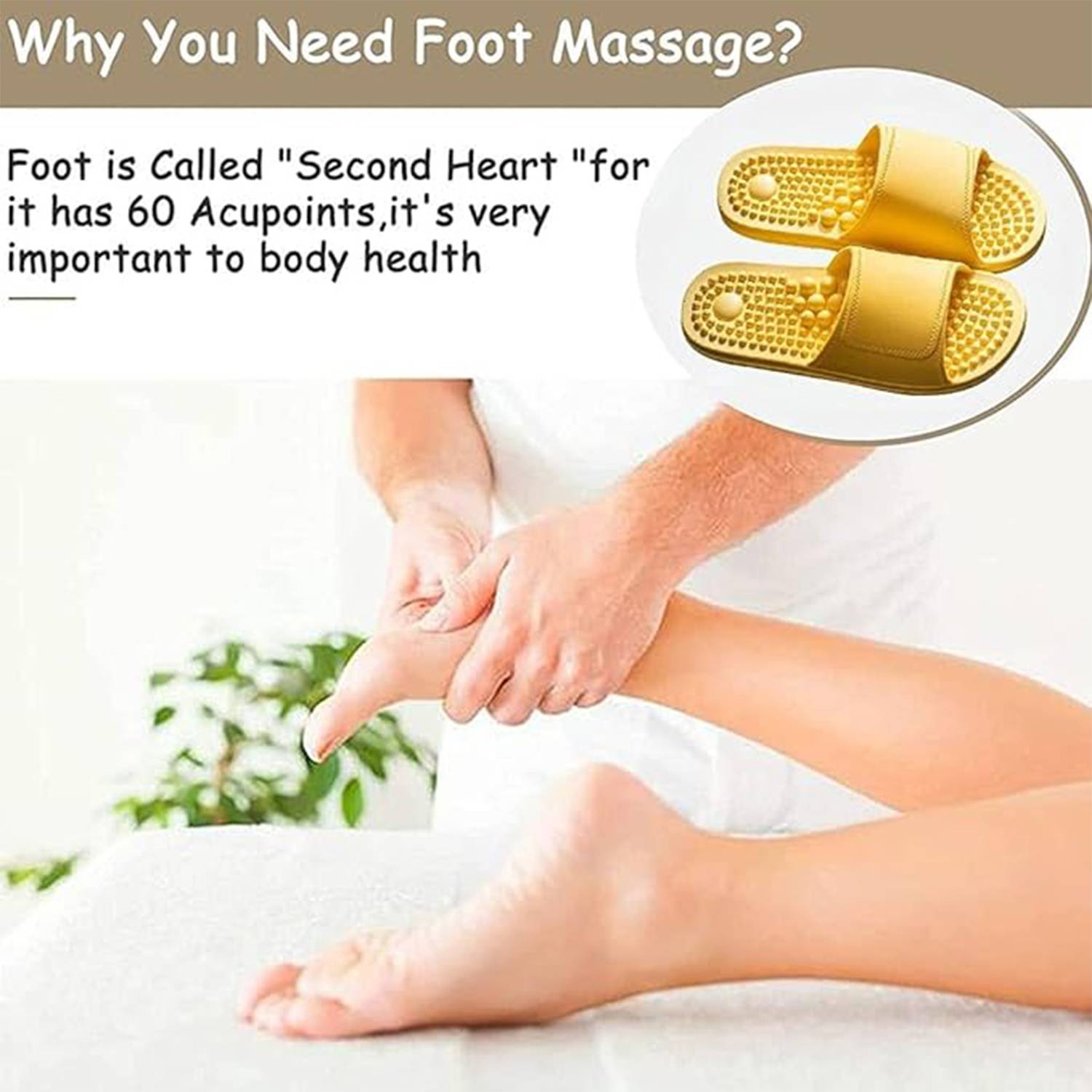 Summer Soft Non-Slip Wear-Resistant Massage Shoes 1