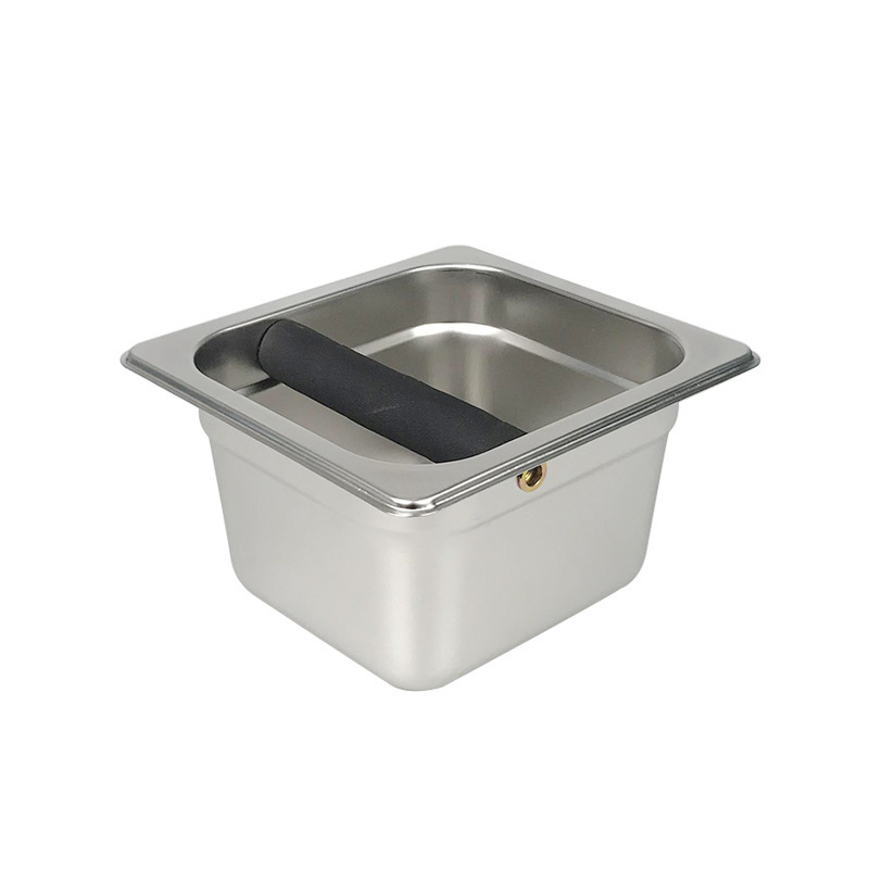 1.5L Stainless Steel Coffee Knock Box 1