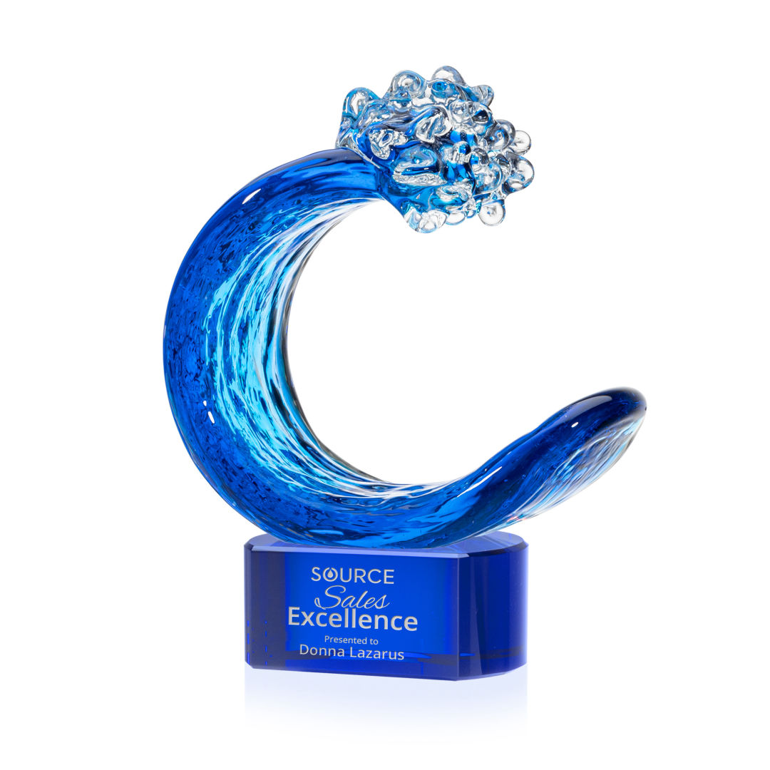 Oceana Award on Paragon Base - Blue 5