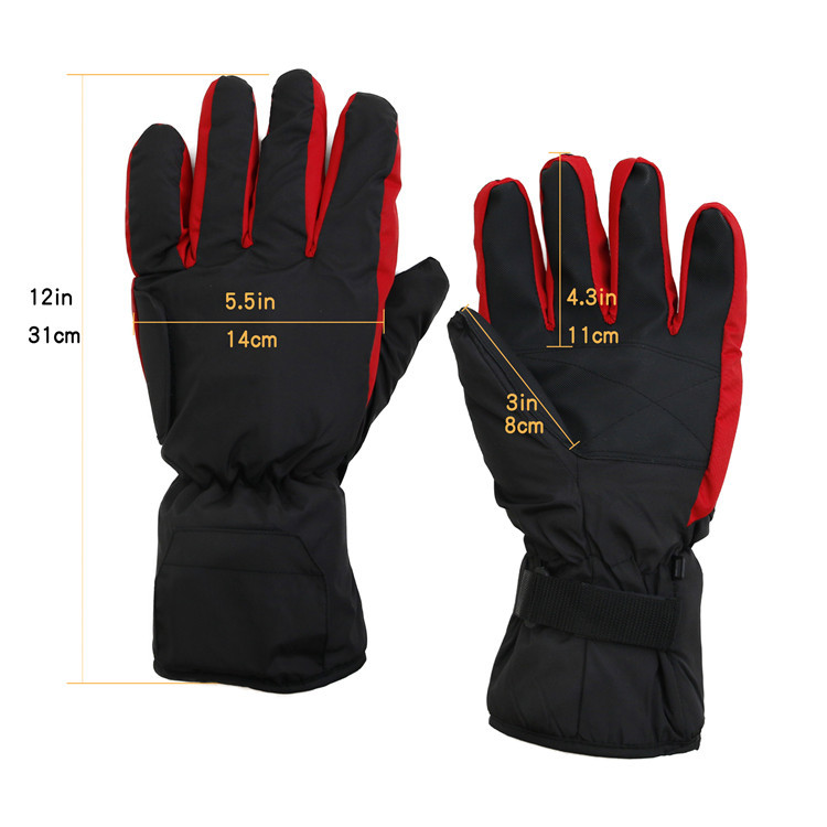 Battery Powered Electric Unisex Heated Gloves 3