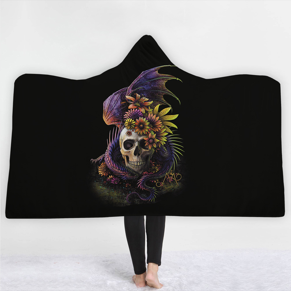 Full Color Hooded Blanket 3