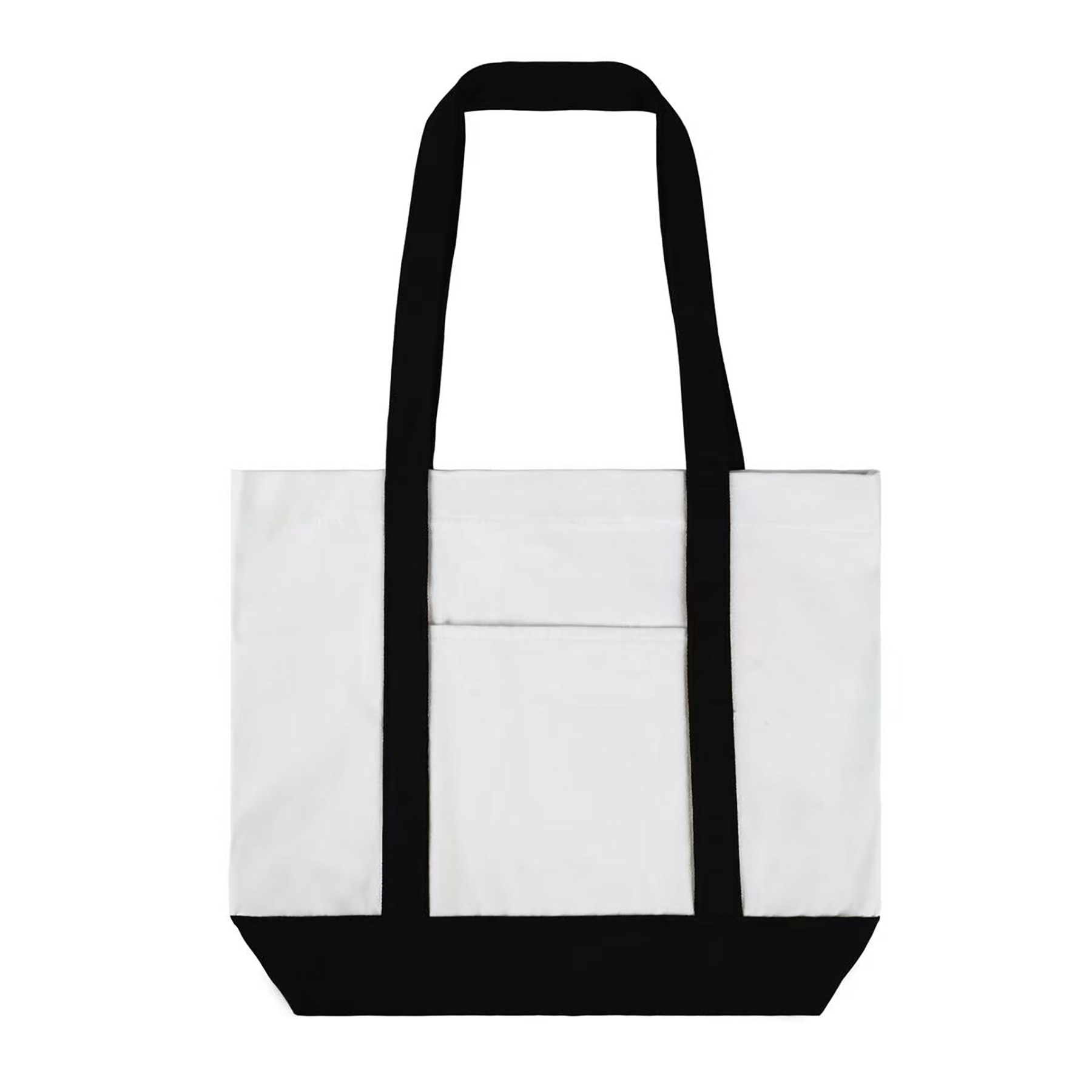12 Oz Cotton Boat Tote Bag Front Pocket W/ Gusset 4
