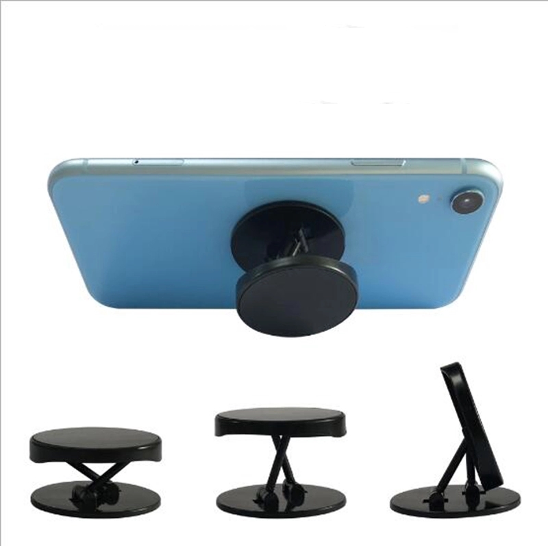 Round PVC Folding Socket Phone Holder Bracket 1