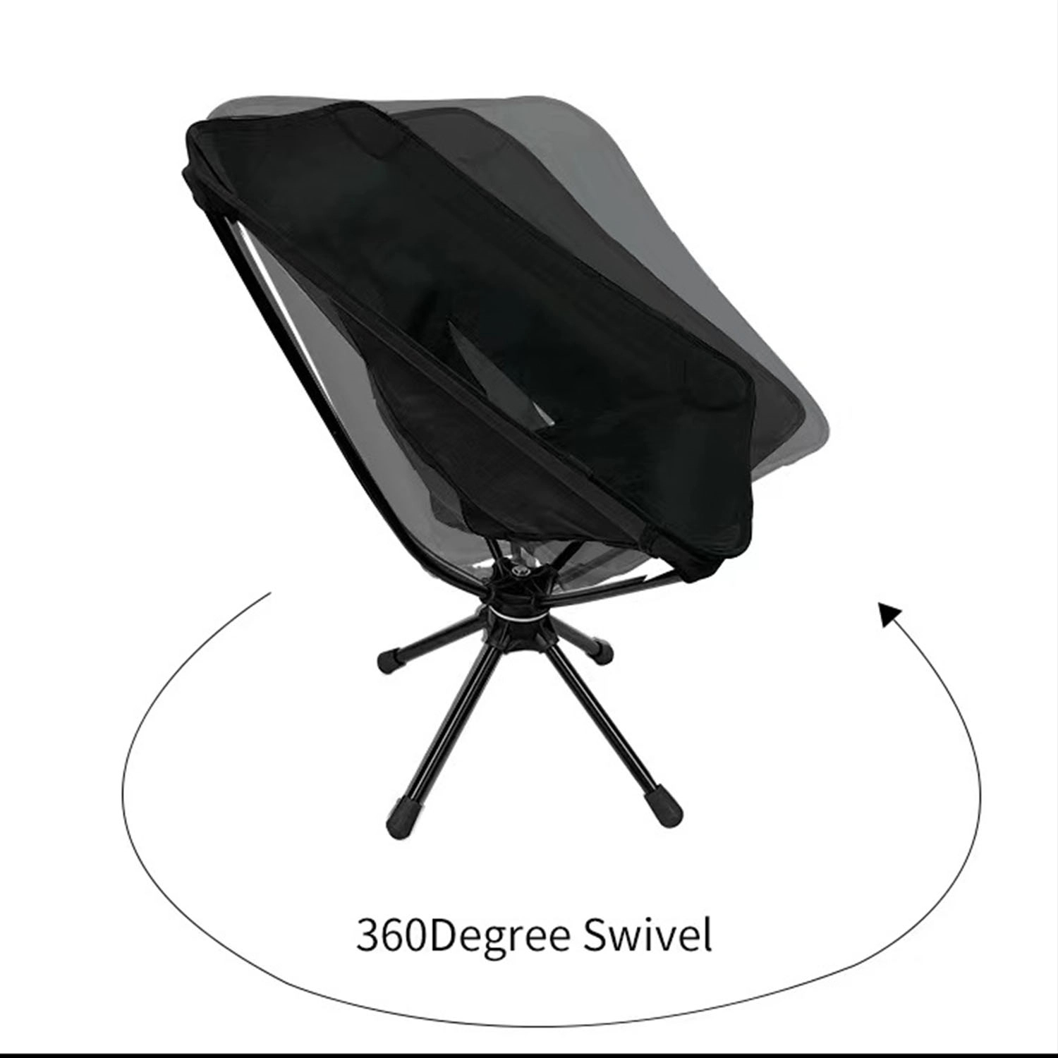 360 Rotating Foldable Swivel Chair 3