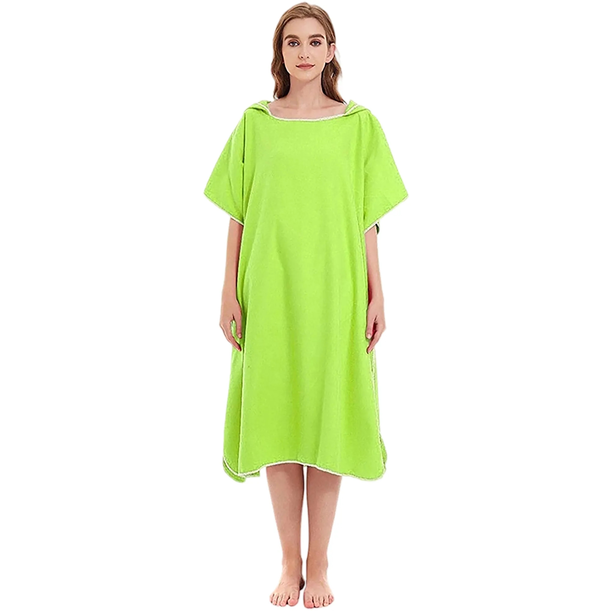 MOQ 50 Solid Color Adult Poncho 13
