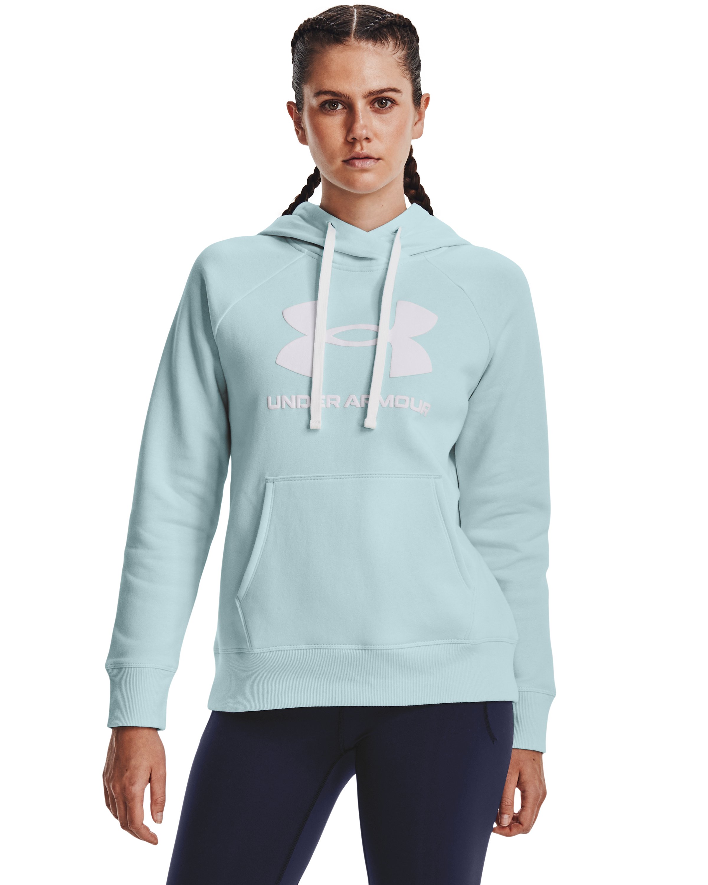 UA Rival Fleece Logo Women's Hoodie 7