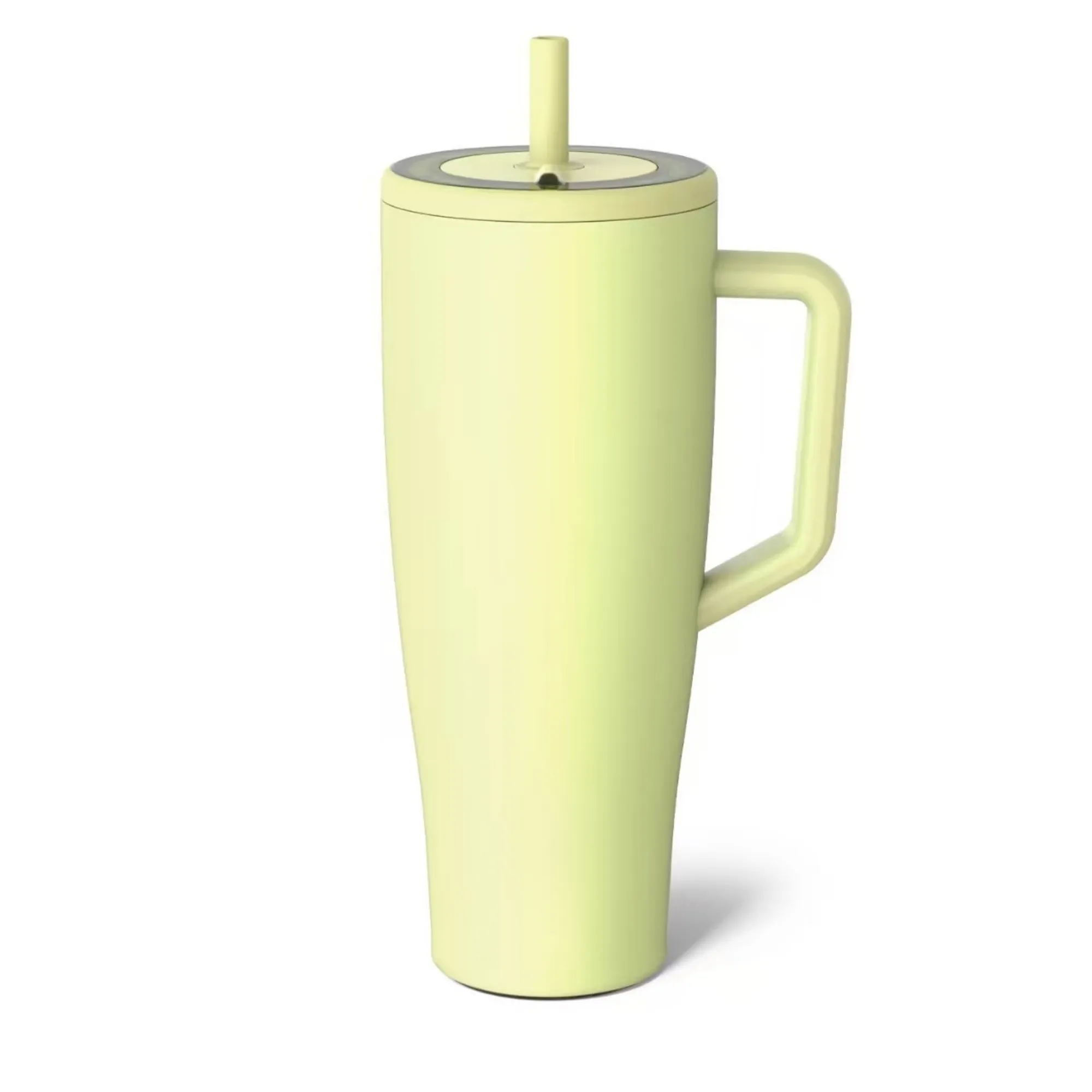 40oz Stainless Steel Straw Tumbler With Handle 8