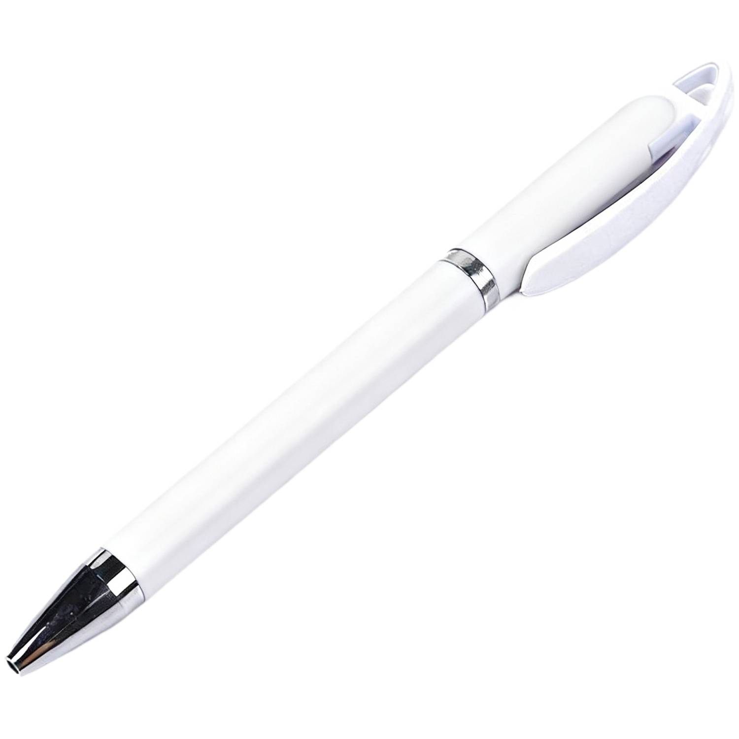 Wide Clip Retractable Ballpoint Pen 12