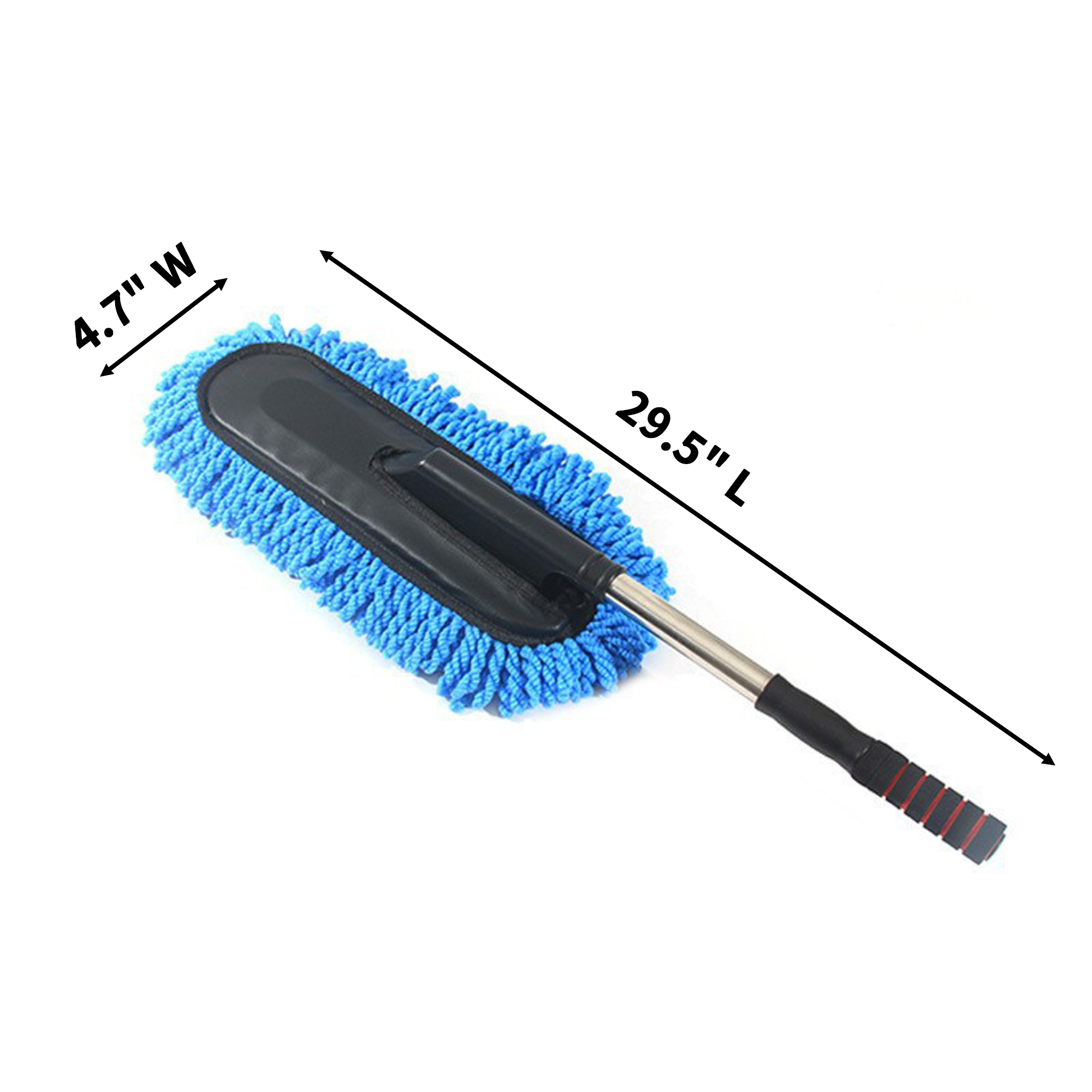 Microfiber Extendable Dust Brush 29.5" Length With 33.5" Reach 3