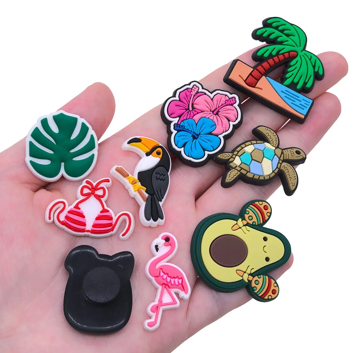 Summer Beach Shoe Charms for Crocs Clog Deco & Accessories 5