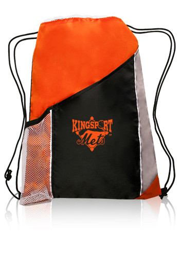 Side Mesh Pockets Drawstring Backpacks 5