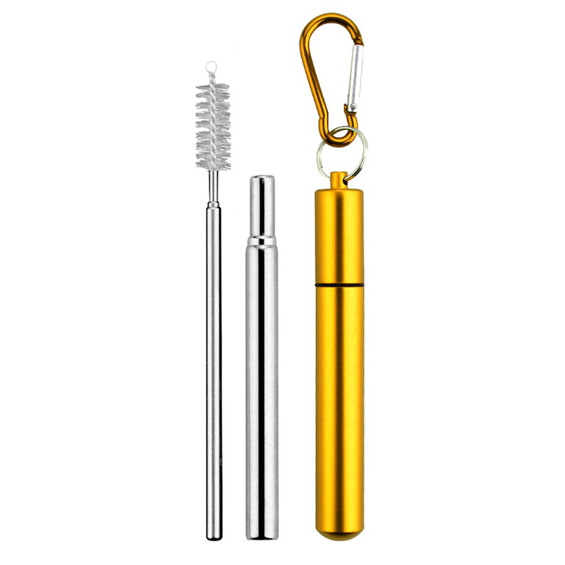 Portable Stainless Steel Telescopic Straw 13
