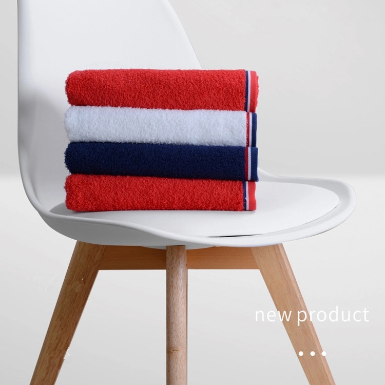 Custom Gift 100% Cotton Soft Striped Hand & Face Towel 8
