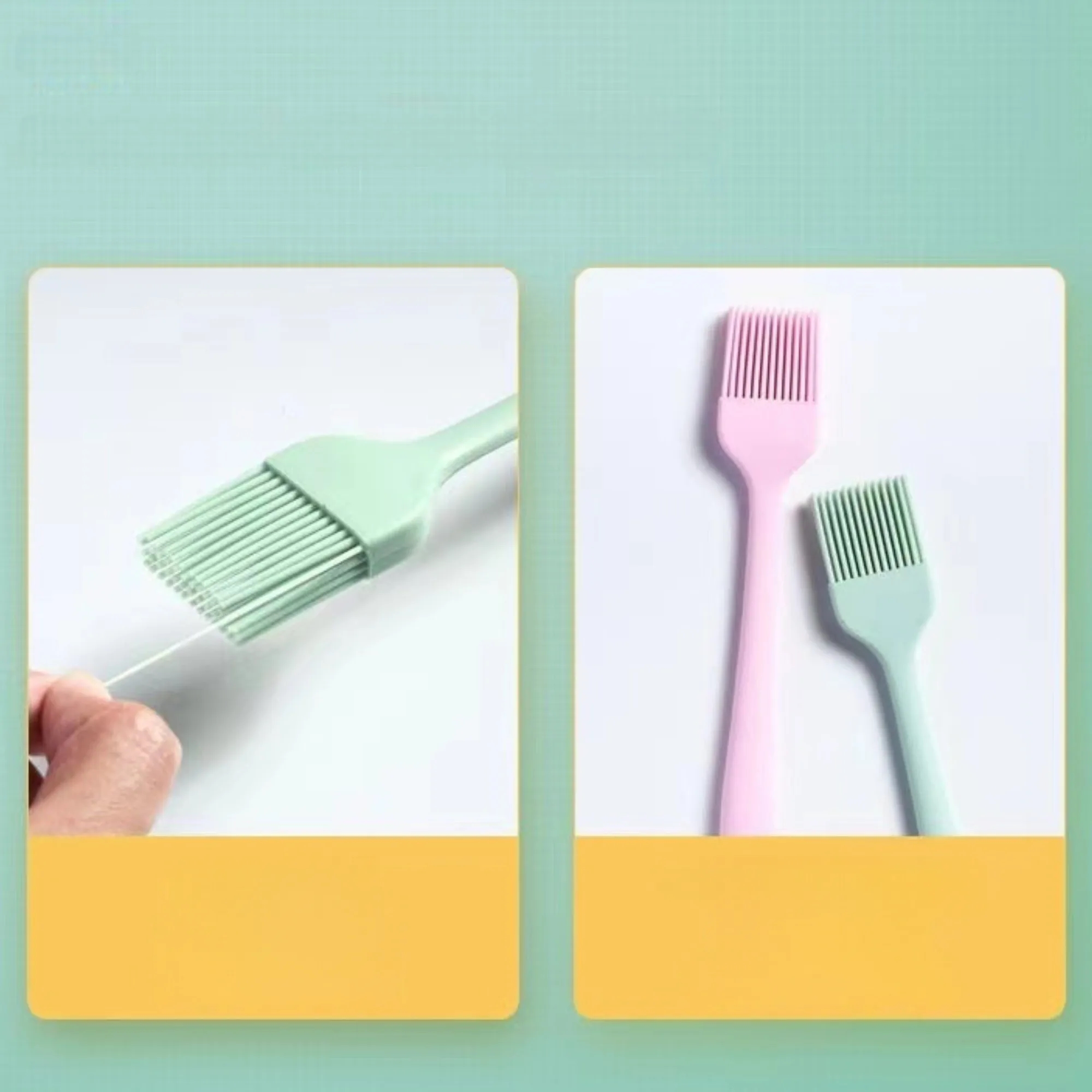 Silicone Basting Brush Kitchen Tools For BBQ Baking 4