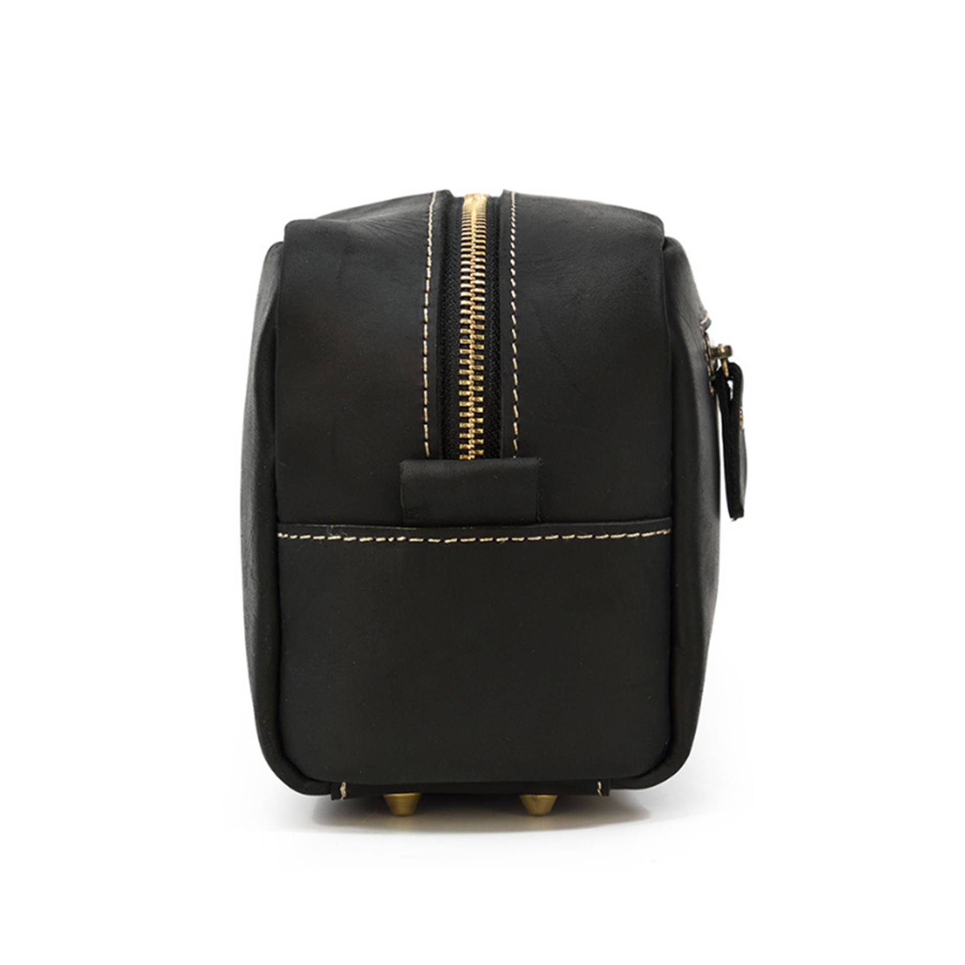 Travel Toiletry Leather Bag For Men 5