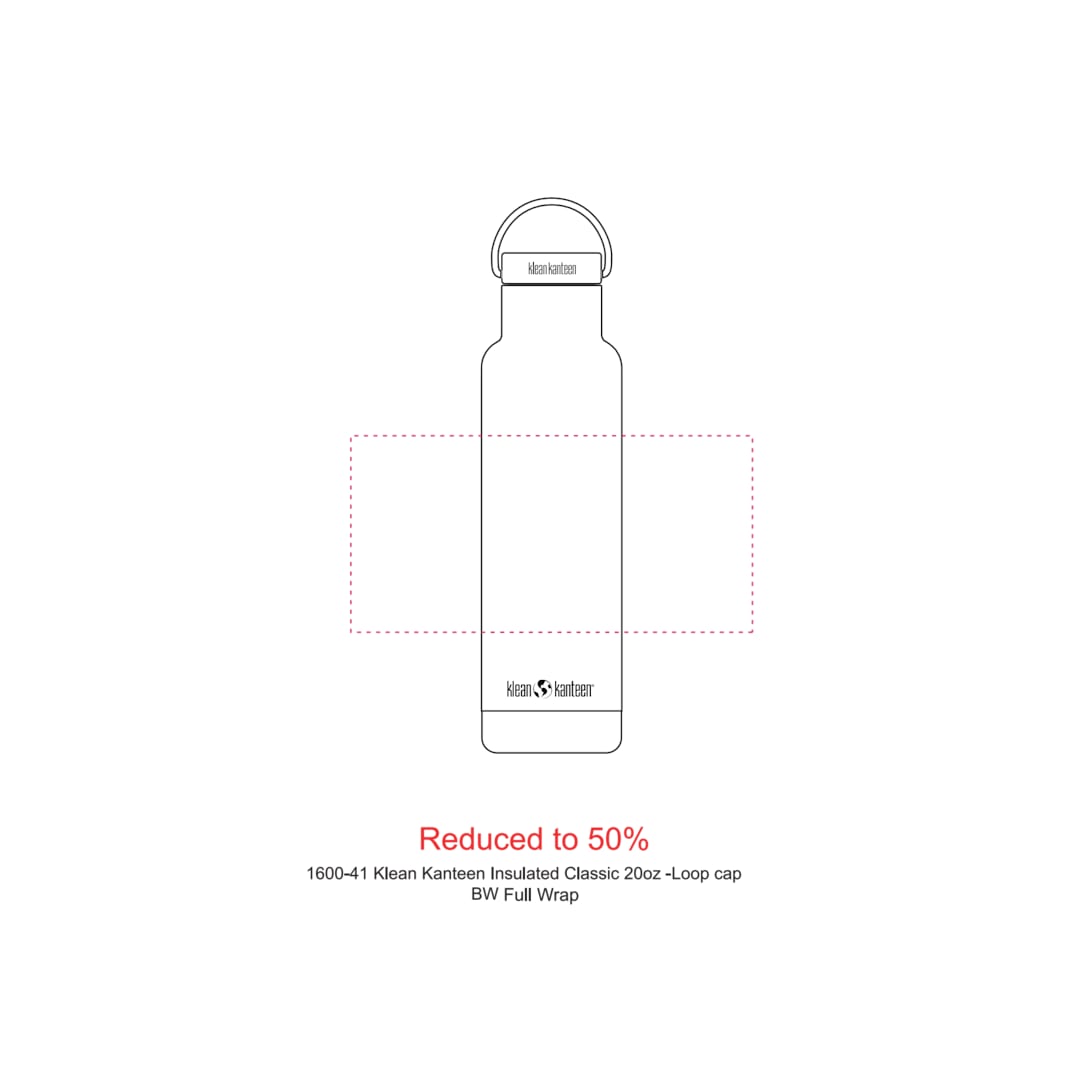Klean Kanteen Eco Insulated Classic 20oz- Loop cap 42