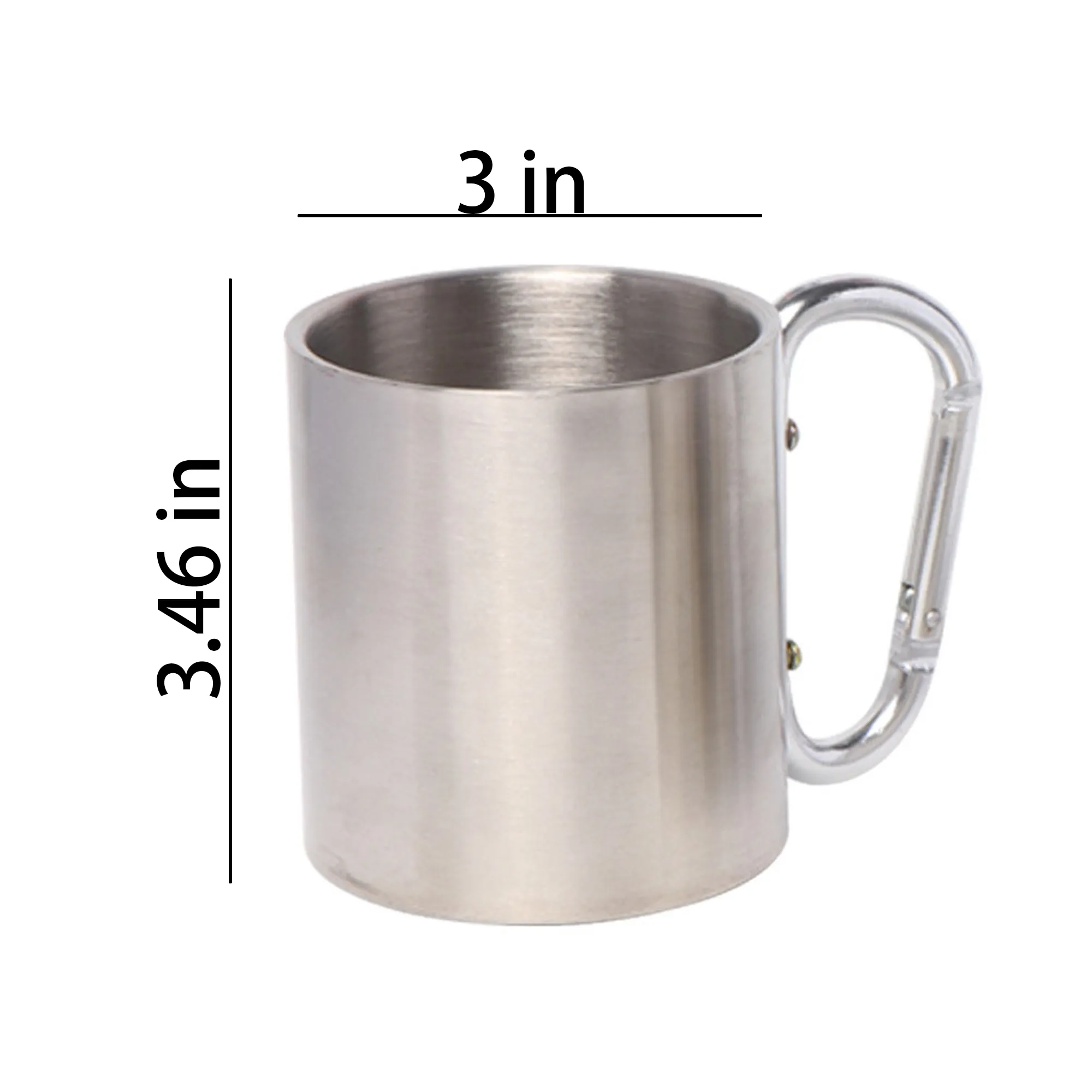 MOQ 20 10oz Carabiner Handle Mug 2