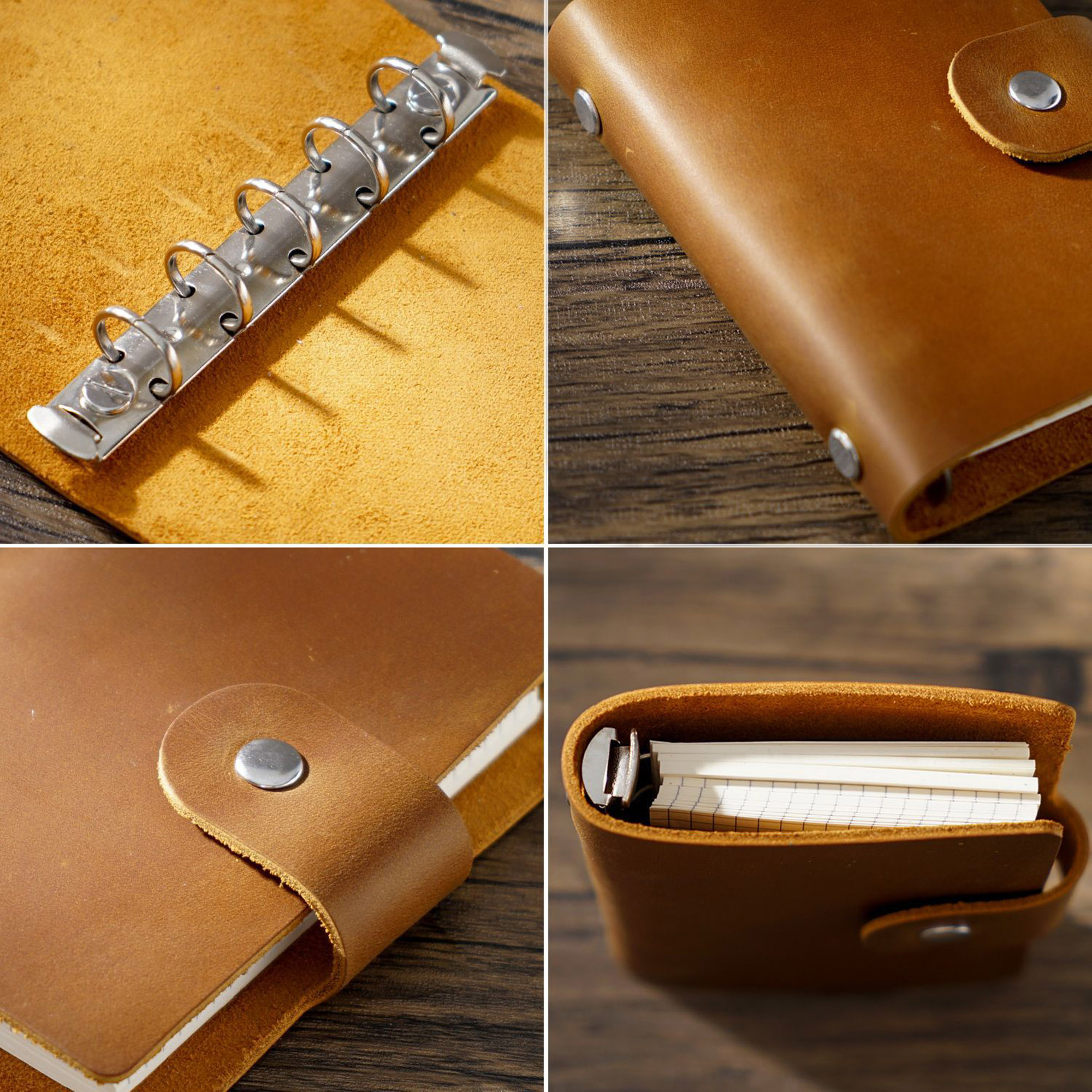 A8 Genuine Leather Journal(4.81"x3.46") 9