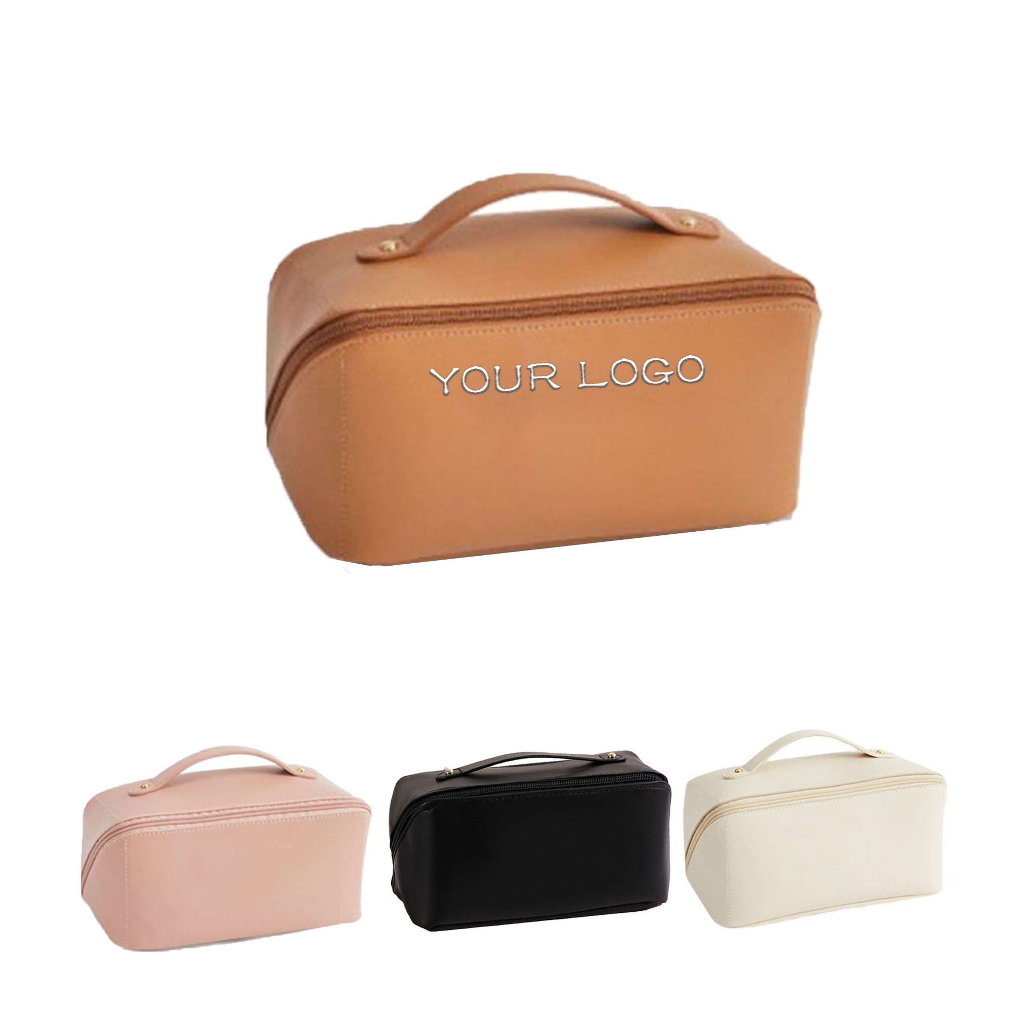 MOQ 20 PCS Pu Leather Vanity Bag 2