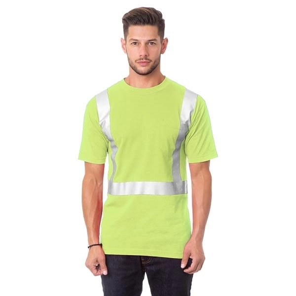 Hi-visibility 50/50 Pocket Crew Tee 1