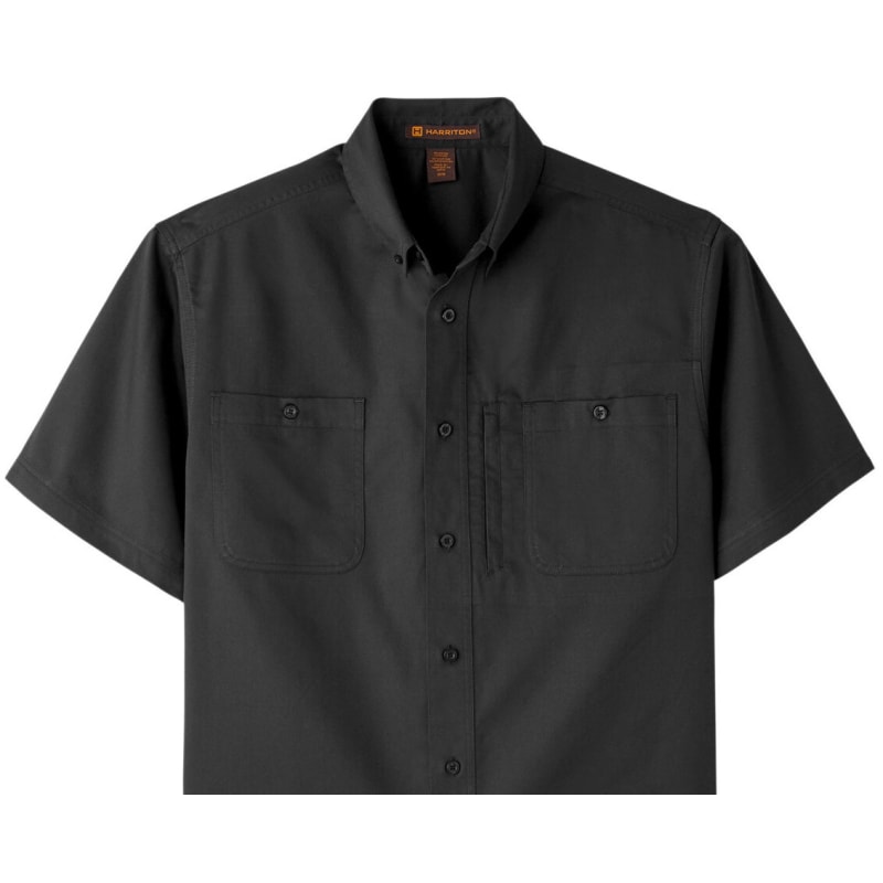 Harriton Men's Advantage IL Short-Sleeve Work Shirt 9