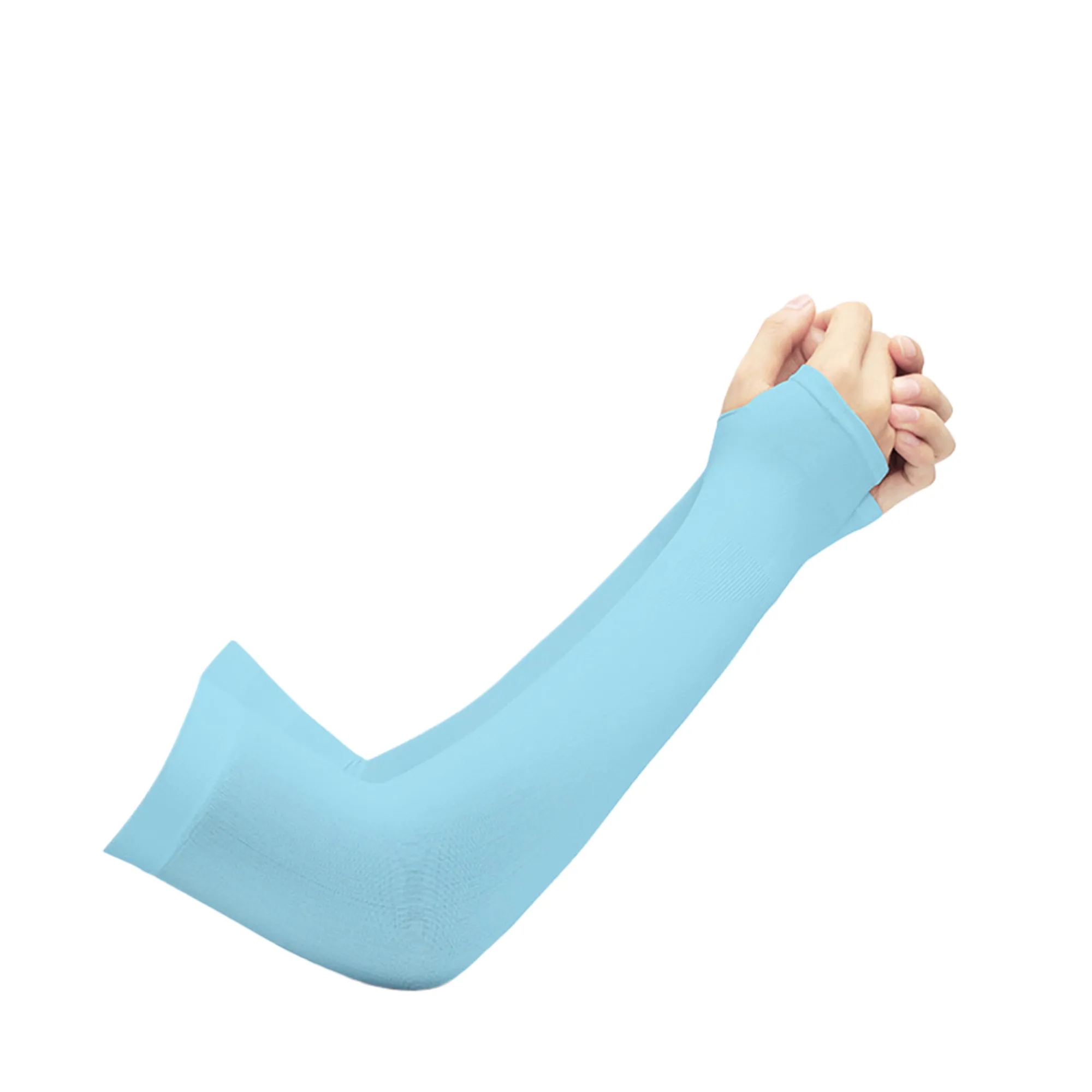 MOQ25 22g Sun Protection Ice Silk Arm Sleeves 2