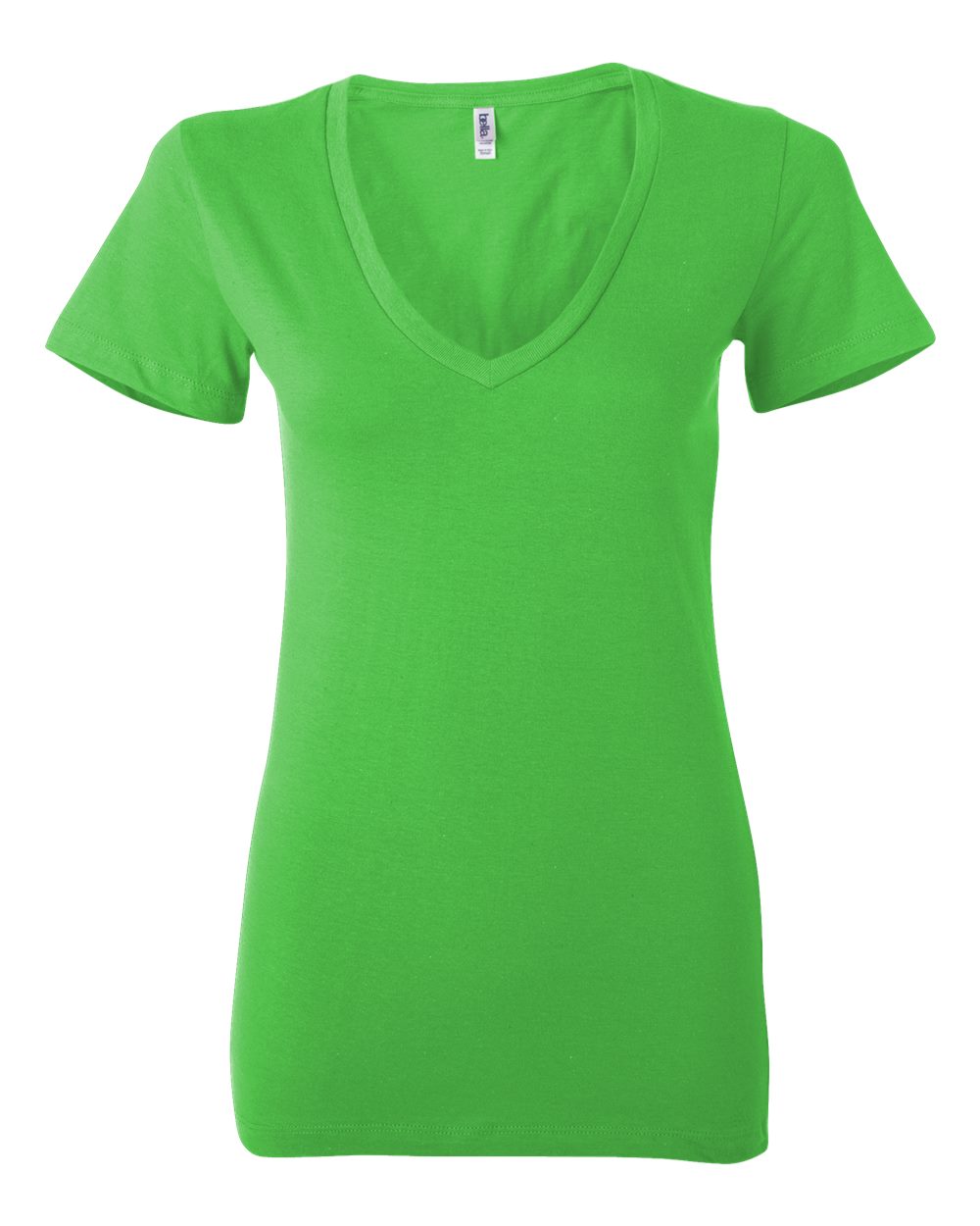 Women's Jersey Deep V-Neck Tee - 6035 14