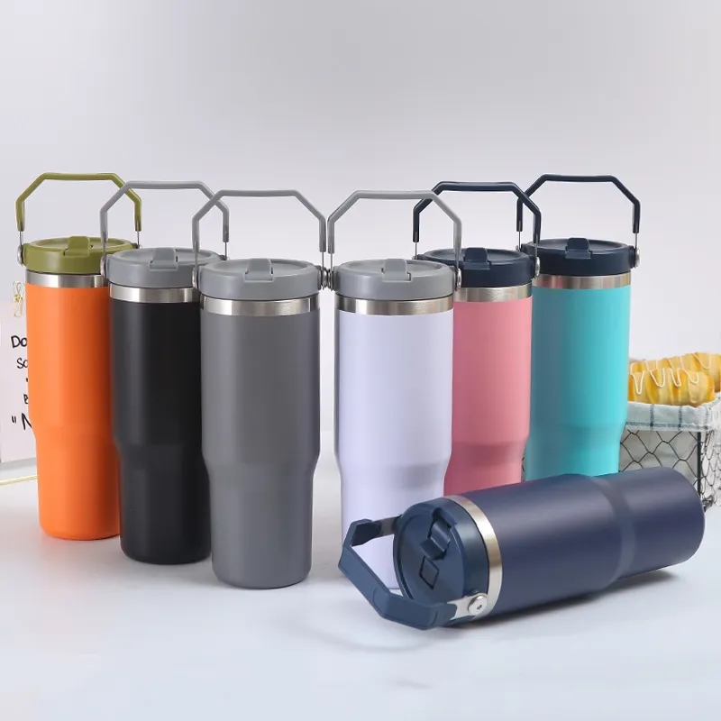 30oz. Stainless Steel Insulated Mug 4