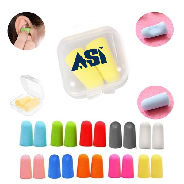 Anti-Noise Ear Plugs with plastic case 4