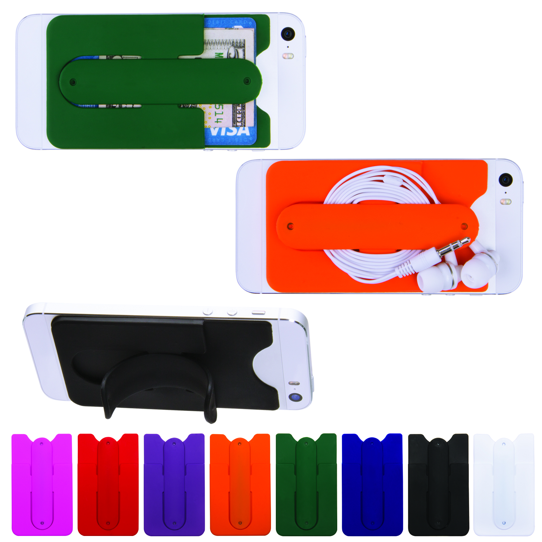 3-in-1 Cell Phone Card Holder 10