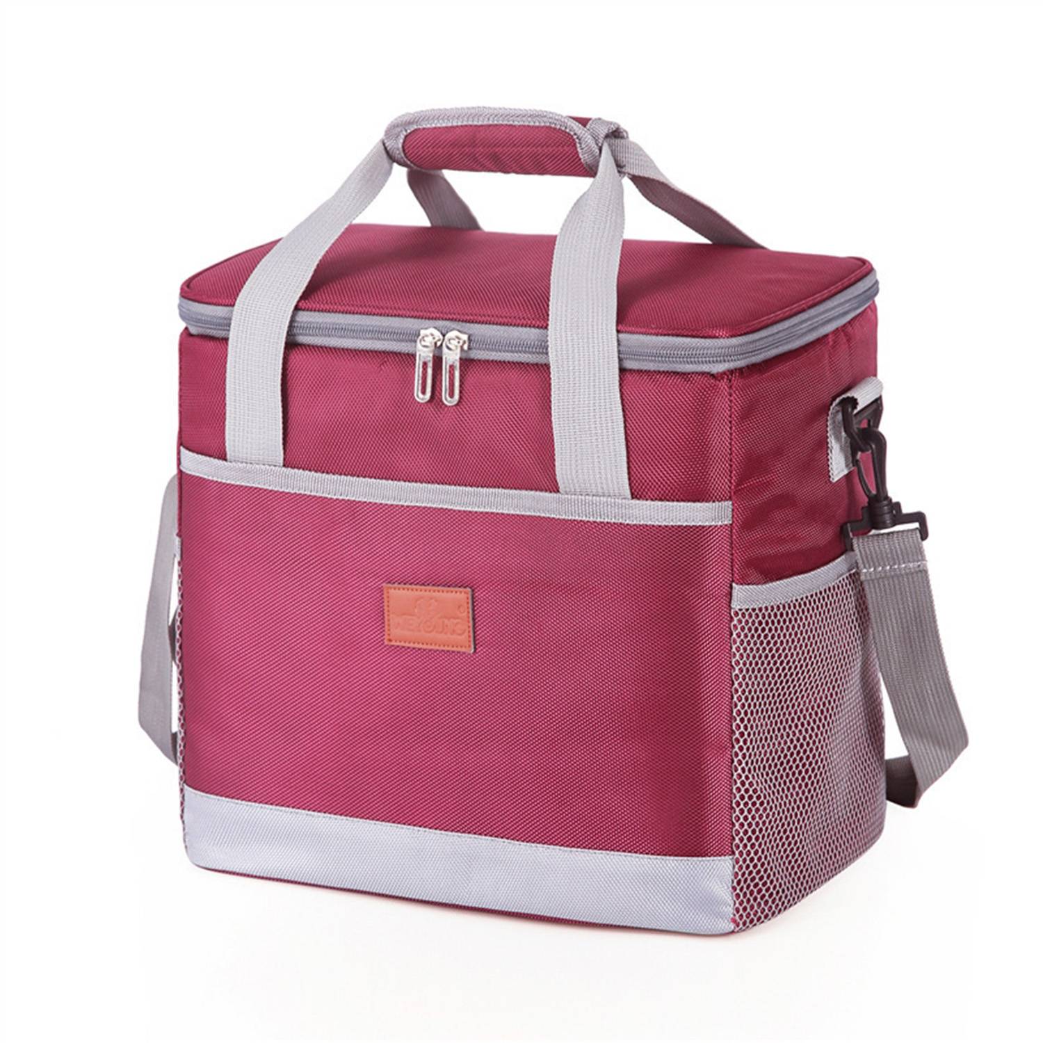 20L Waterproof Oxford Insulated Cooler Bag w/ Handle 3