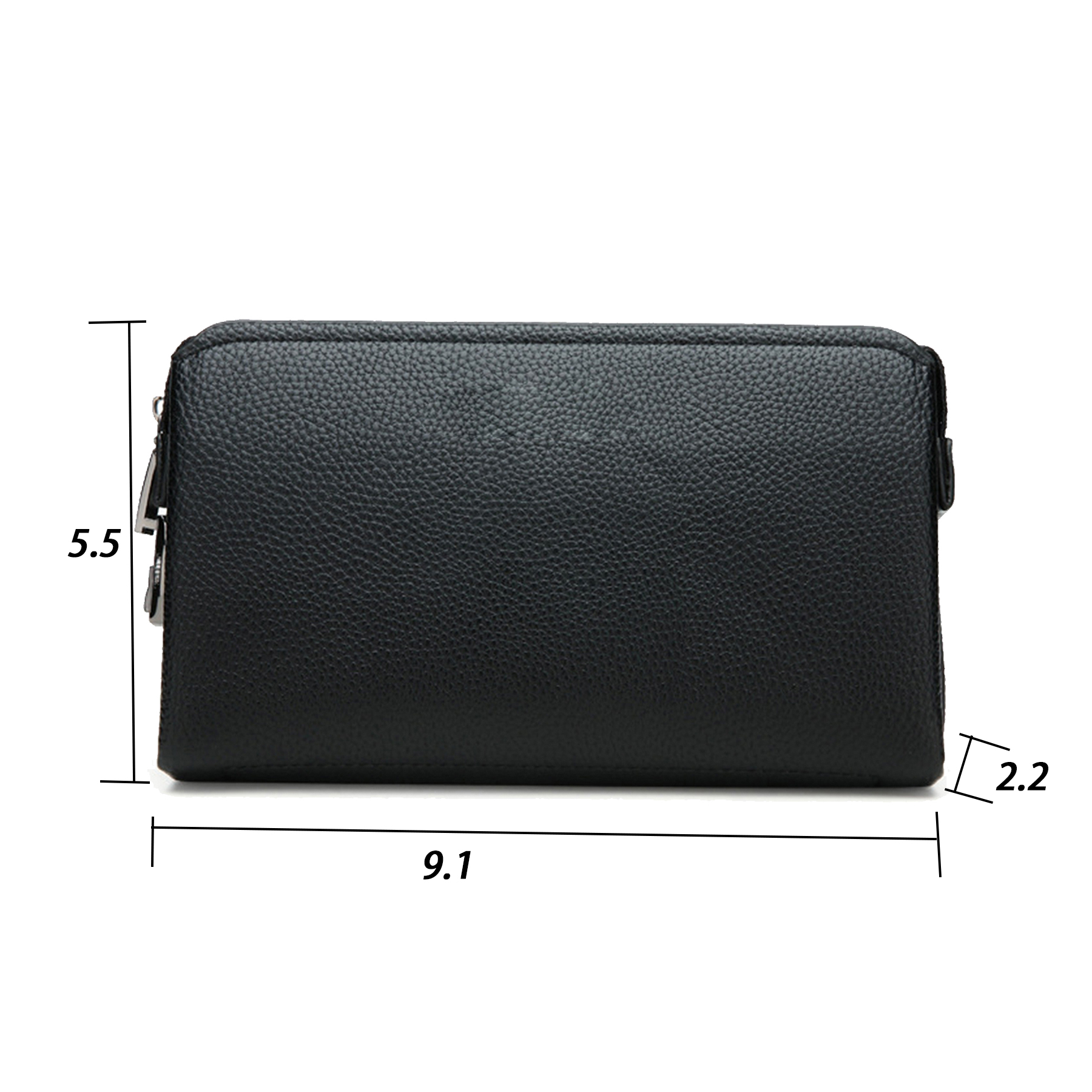 Pu men's handbag Combination lock 2