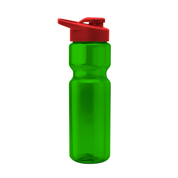 Blazer 28oz Transparent Bike Bottle w/Drink-thru Lid 310