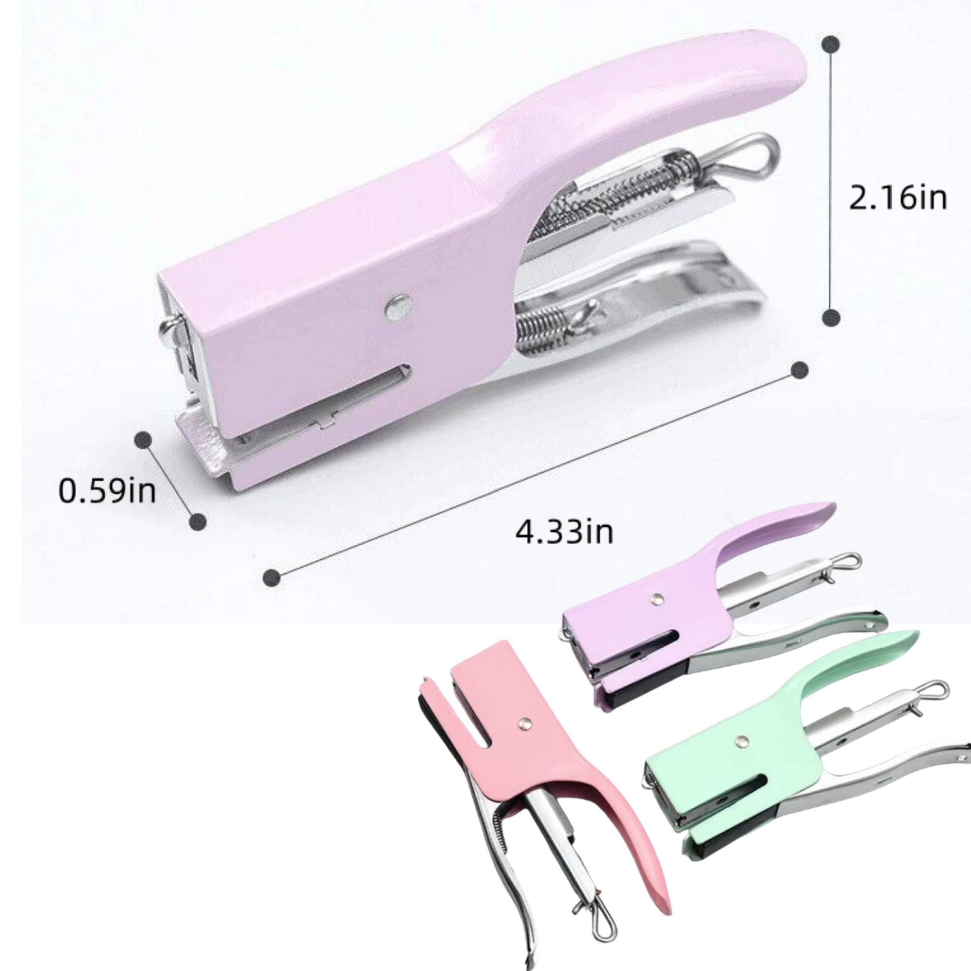 Customized No.10 Handheld Metal Stapler 1