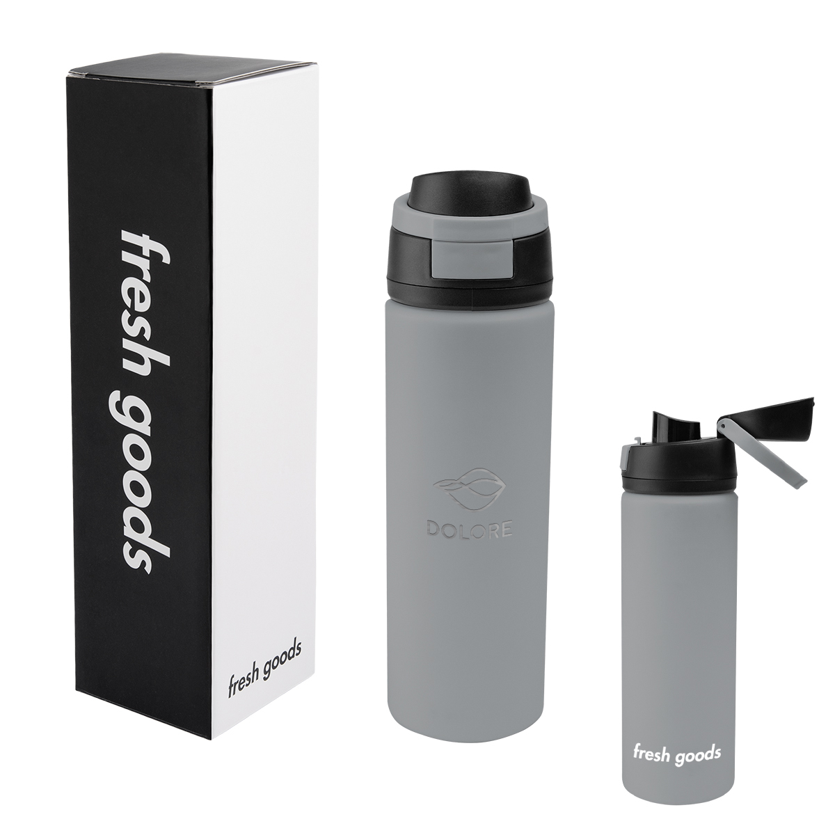 Fresh Goods 24 Oz. Pop Sip Recycled Stainless Steel Bottle 5