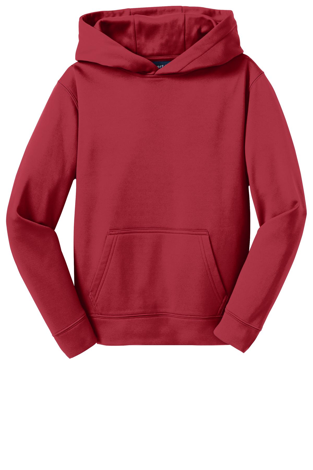 Sport-Tek® Youth Sport-Wick Fleece Hooded Pullover 5
