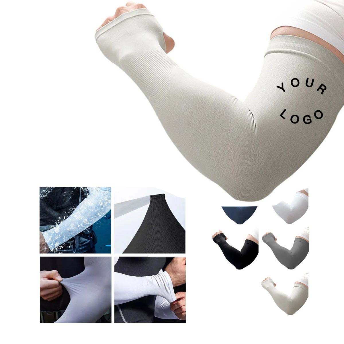 Breathable UV Arm Sleeves Lightweight and Soft 3