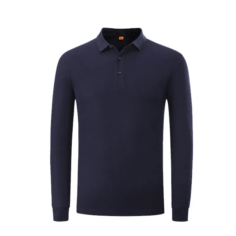 Custom Long Sleeve Stretch Tech Polo Shirt 9