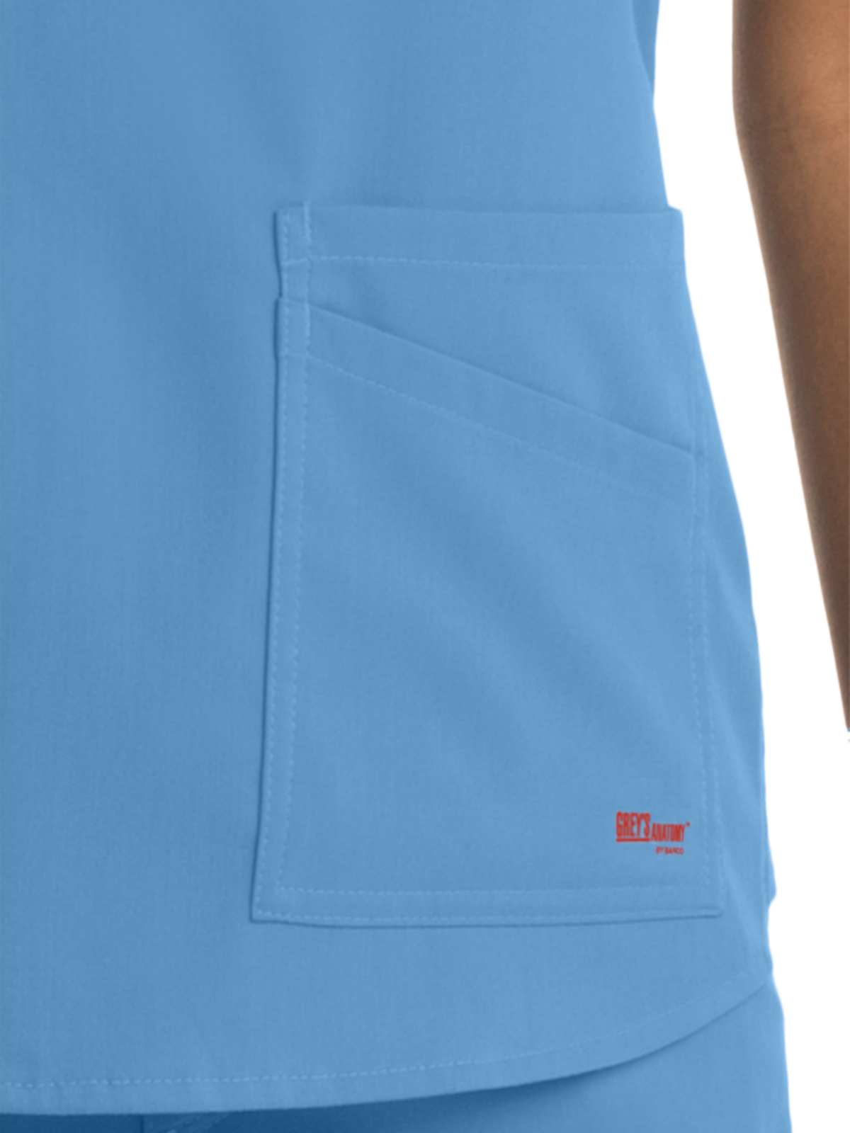 Grey's Anatomy Spandex Stretch - Women's Four-Pocket V-Neck Emma Scrub Top 30
