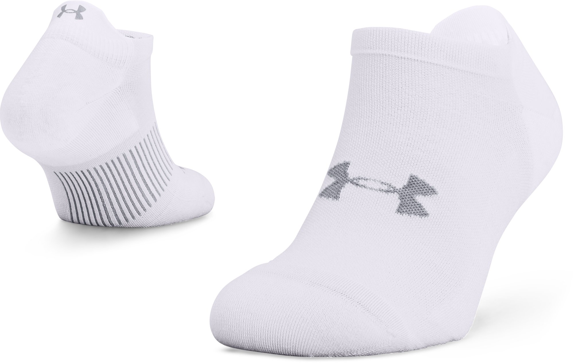 UA ArmourDry Run Unisex No Show Socks 2