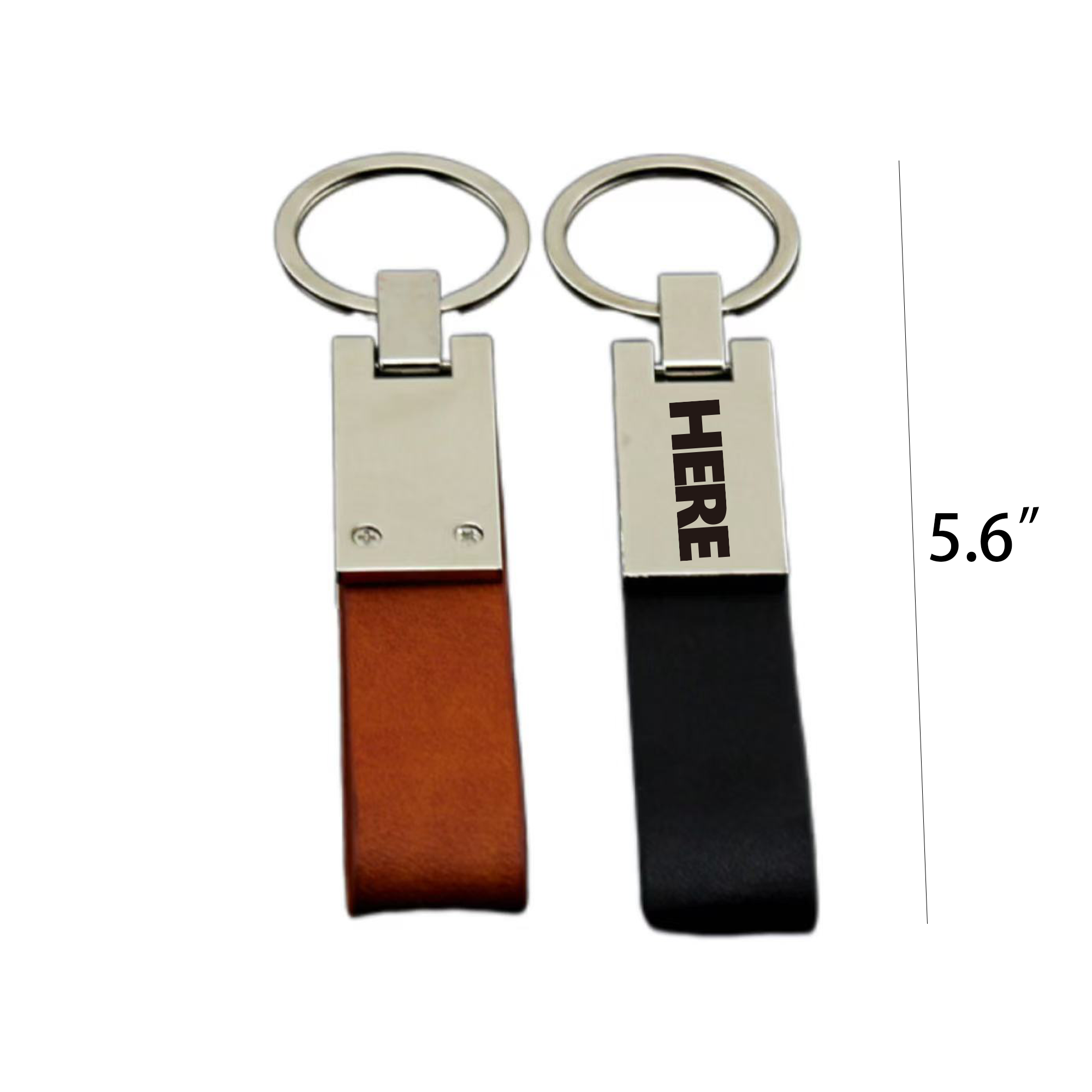 Handcrafted Leather Keychain 3