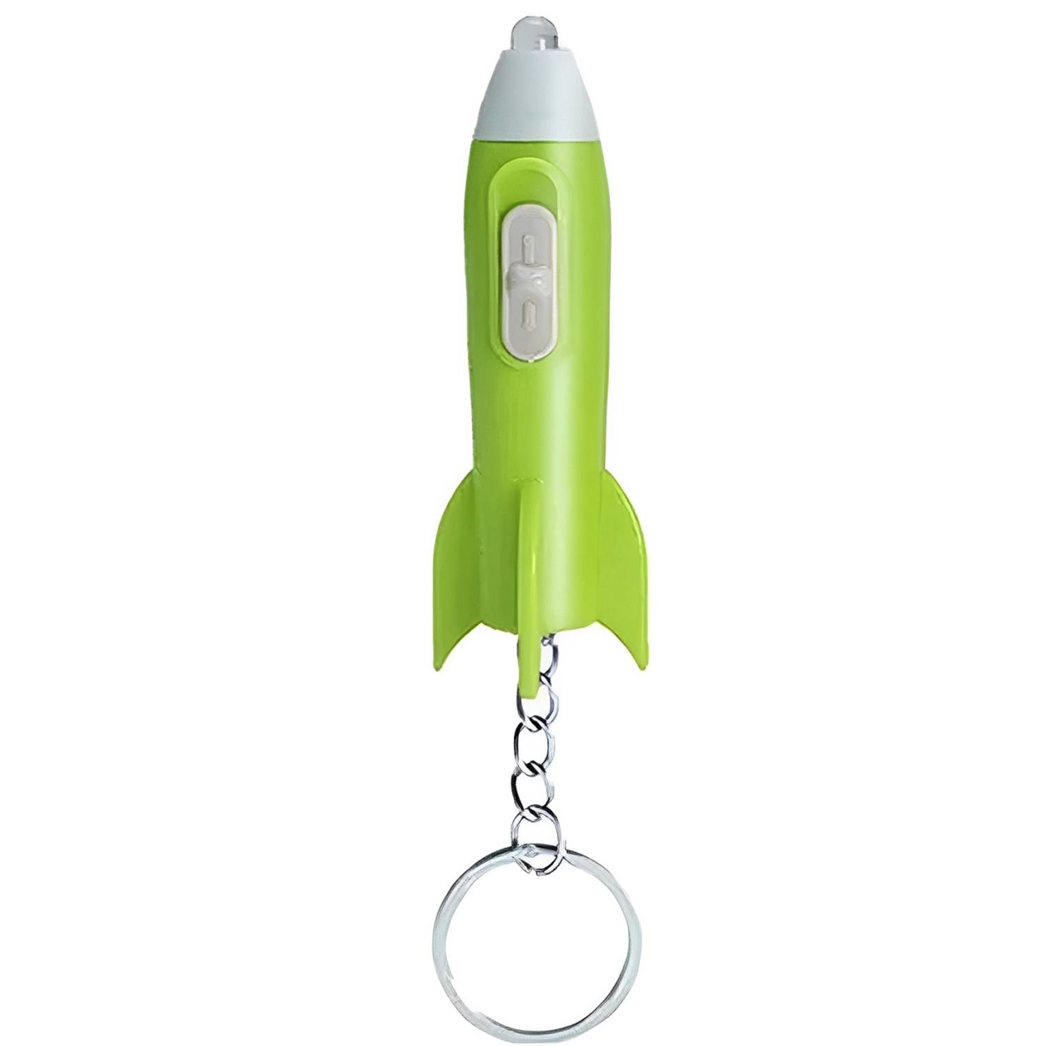 LED Rocket Flashlight Keychain 2