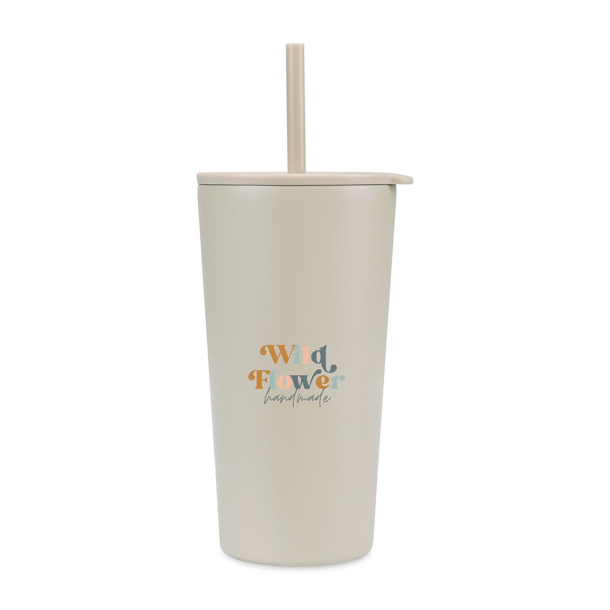 Aviana™ Rowan Recycled Straw Tumbler - 17 Oz. 5