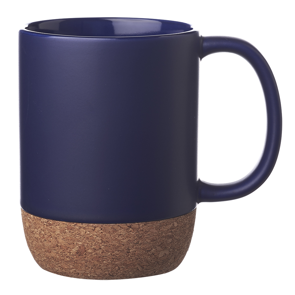 15 oz Matte Cork Bottom Ceramic Mugs 9
