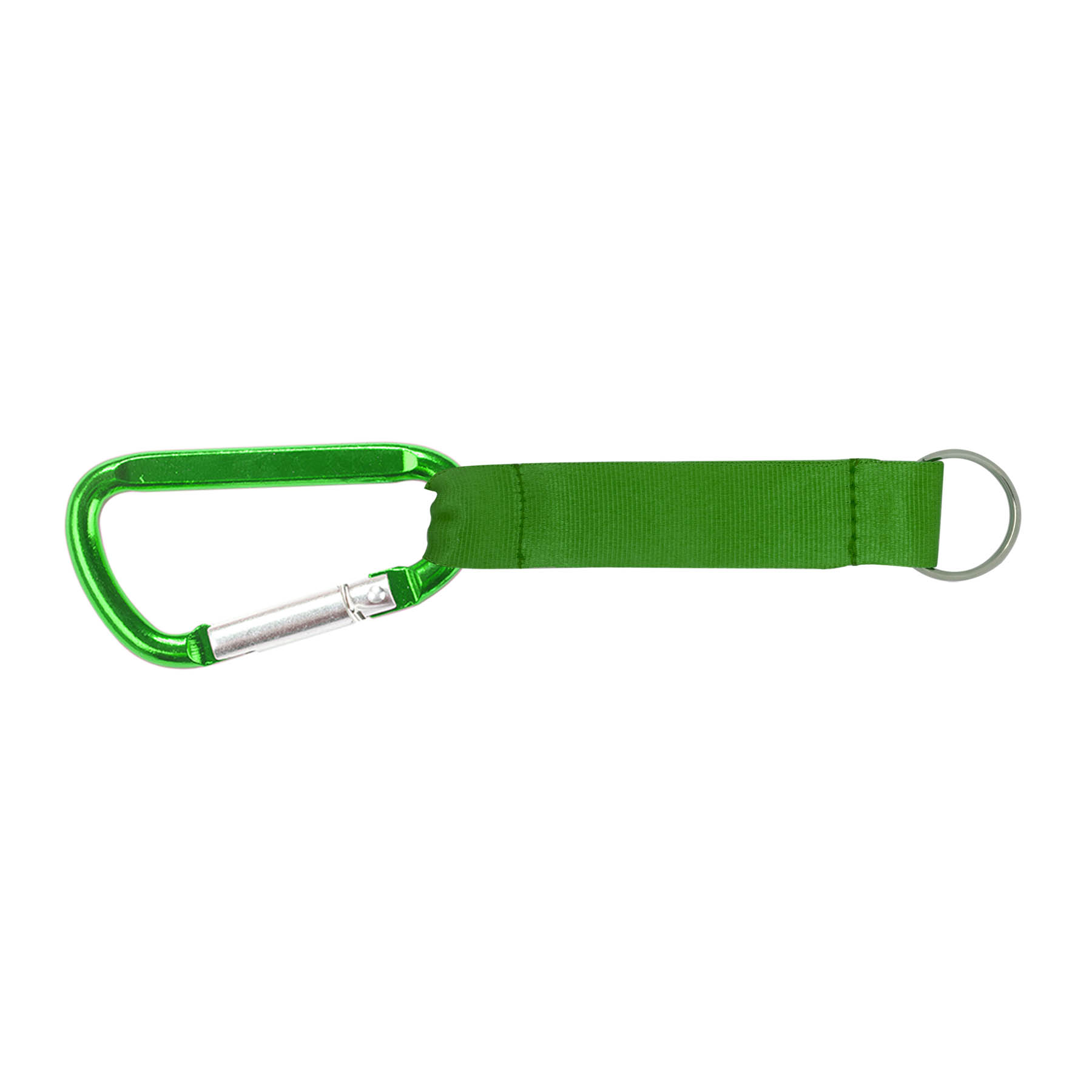3-1/8" Carabiner W/Printed Strap (keychain, key chains) 12