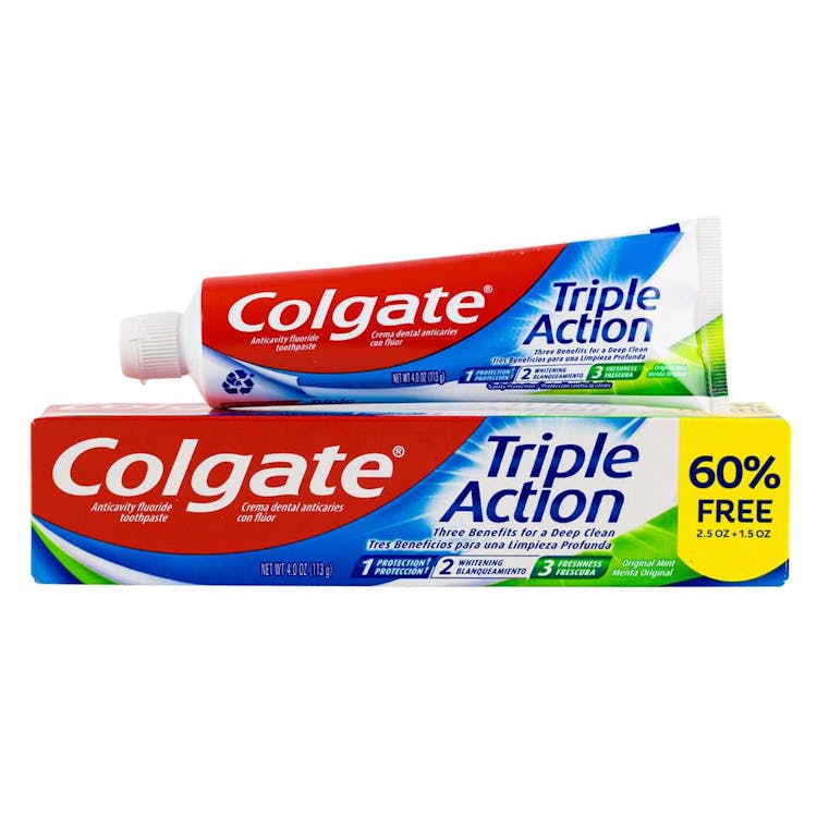 Colgate Triple Action Toothpastes 4 oz 2
