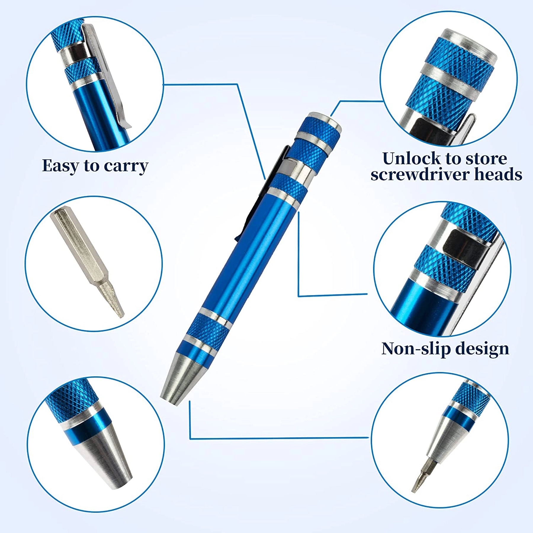 8 In 1 Precision Screwdriver Set 8