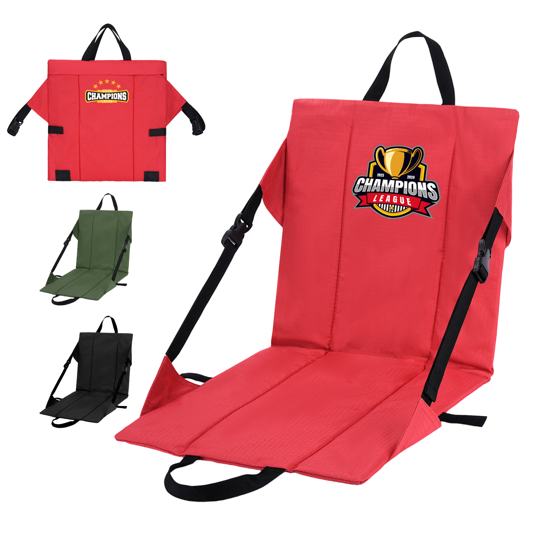 Premium Folding Stadium Seat With Back Support For Bleachers 6