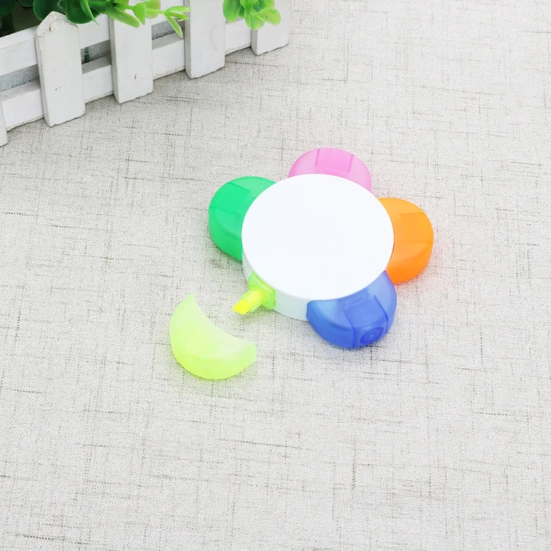 Five-Color Sunflower Highlighter 5